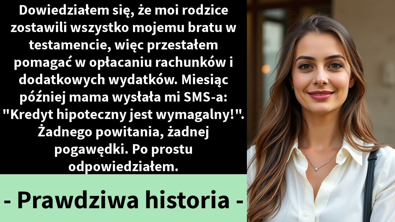 Usiadłam przy stole w jadalni rodziców, żeby naprawić laptop ojca. Zamiast tego znalazłam folder zatytułowany „Ostatnia Wola”. W testamencie mój starszy brat dostał dom, oszczędności i pamiątki...