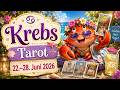 Tarot ♋️ Krebs ♋️ Woche 22-28.06.2026  ♋️ Eine Meisterenergie bringt dir Klarheit, Aufbau und Glück