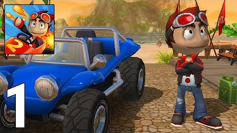 Beach Buggy Racing 2 Gameplay Walkthrough Part 1 - Tutorial [iOS/Android Games]
