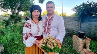 UKRAINIAN FOOD! WHITE FISH! LIFE in the Ukrainian Village