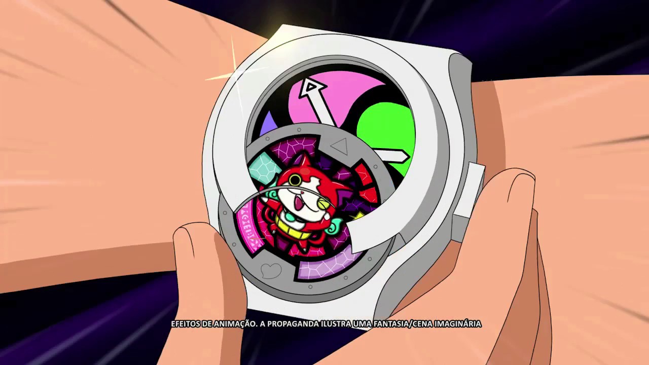 Yo-Kai Watch Relógio Eletrônico Hasbro PT-BR 