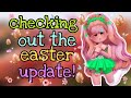 Checking Out The Easter Update 2021 in Royale High *im late* | RainyDrops