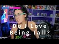 Do i love being tall tallgirl tall tallproblems twitchstreamer