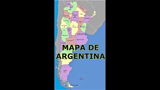 MAPA DE ARGENTINA