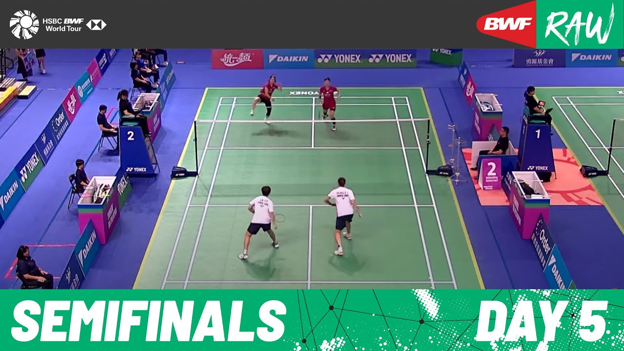 YONEX Taipei Open 2023 Day 5 Court 2 Session 2 Semifinals