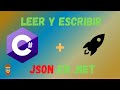 Como leer y escribir archivos JSON en C# con JSON.Net