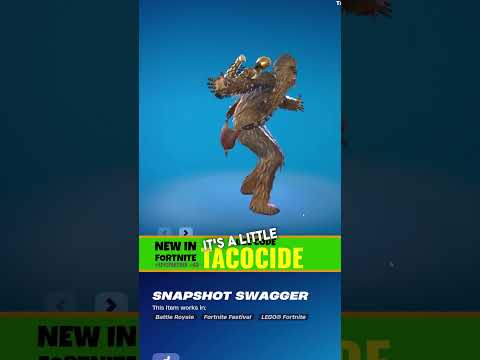 The latest emote to come to Fortnite is the Snapshot Swagger