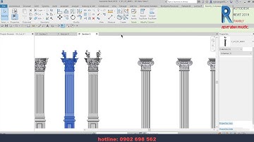 Family Revit: Cột