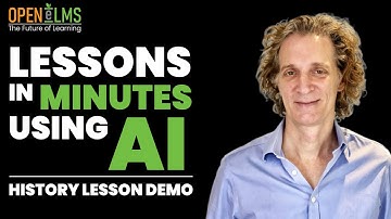 Use AI to Create Your Lessons in Minutes | History Lesson Demo