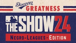 MLB The Show 24 PS5 Unboxing Negro Leagues Edition FREE New Era Hat Stubs Packs Physical Steelbook