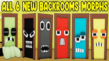 UPDATE - How To Find ALL 6 NEW BACKROOMS MORPHS in Find The Backrooms Morphs