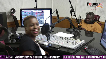 #CentreStage with Chamvary .Guest: Ngonie Kambarami