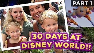 30 Stays in 30 Days!! The Bucket List Family at Walt Disney World /// Part 1