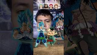 Goku vs OncePiece #shorts #short #goku #onepiece #dbz