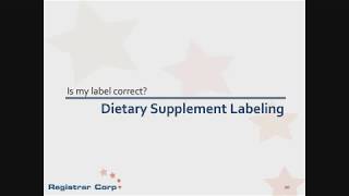 U.S. FDA Regulations for Dietary Supplements screenshot 5