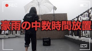 黒ウバック》大雨の中放置してみたらどうなるの？