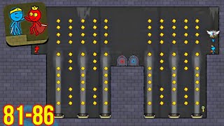 Red And Blue Stickman Animation Parkour All Levels 81-86 screenshot 5