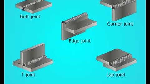 edge preparation and weld joints