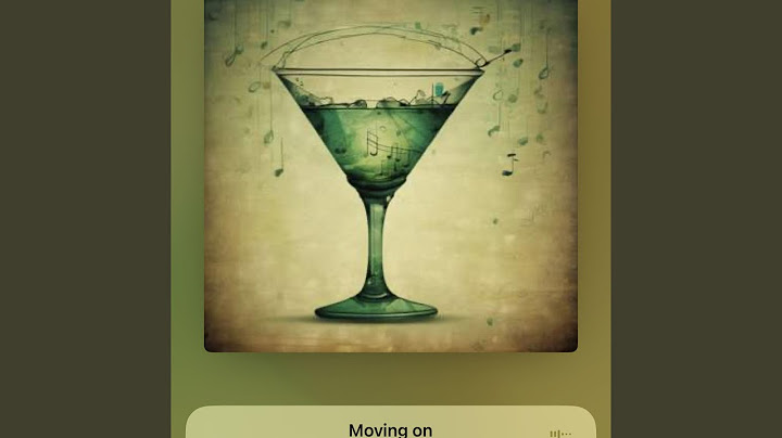 Moving on