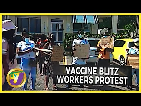 Blitz Workers Protest for Wages | TVJ News