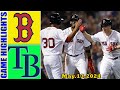 Boston Red Sox vs  Tampa Bay Rays  GAME HIGHLIGHTS 051324 MLB   Season 2024