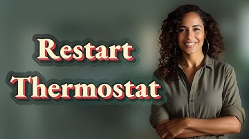How Do You Quickly Restart a Smart Thermostat After a Power Outage?