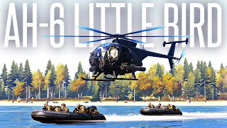 AH-6 LITTLE BIRD BEACH LANDINGS! - ArmA 3 Milsim Operation