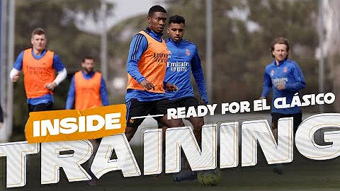 Luka Modrić GOLAZO & Vini Jr. celebration | Pre-Clásico training