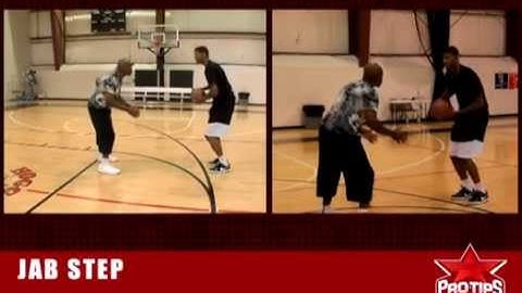 Basketball Drills:  Paul George Demonstrates the Proper Way to do a Jab Step