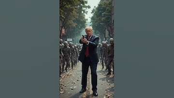 Trump’s Street Zombie Showdown🤣#ZombieLOL #EpicStreetFails #ComedyBlast#zerakai1m #comedyclip