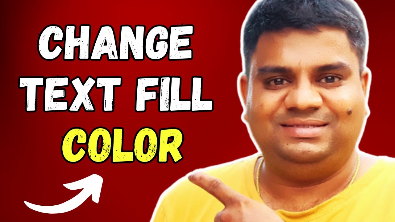 Text Fill Color How to Change Text Fill Color in Powerpoint - YouTube