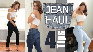 Jean Try On's Tips HAUL | For The Most Flattering Jeans | With Links | Season 2 Vlog 9