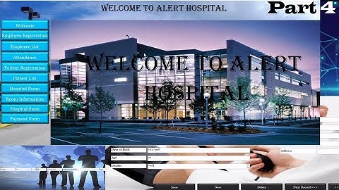 Hospital Database Management System Using Ms Access Part 4