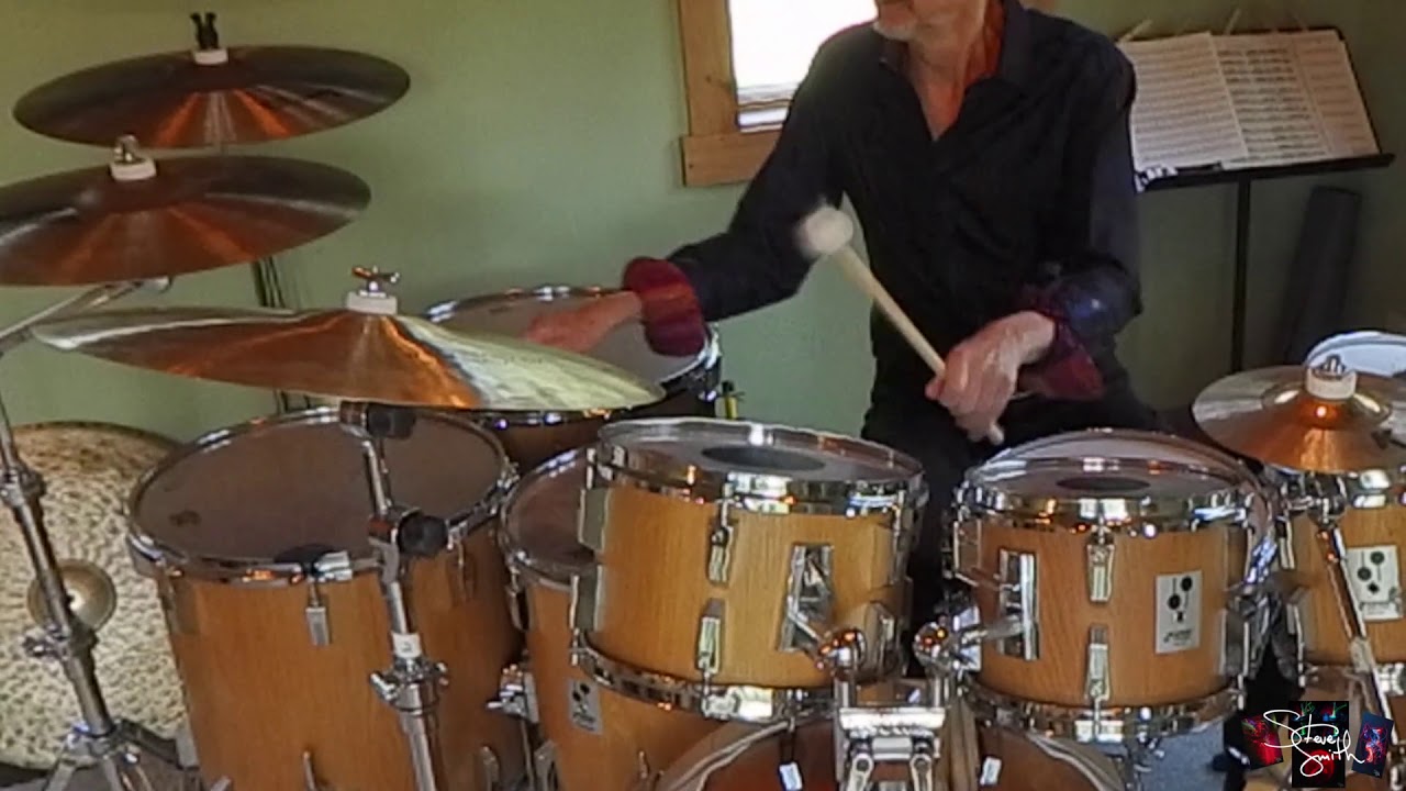 Steve Smith Vic Firth Tribute Solo (using timpani mallets) YouTube