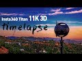 Insta360 Titan 11K 3D 360° RAW Timelapse & Nightlapse - Extremely Low Noise