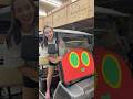 LIFE SIZED HUNGRY CATERPILLAR🐛 Day 2 of making a birthday barrel train ride! #hungrycaterpillar