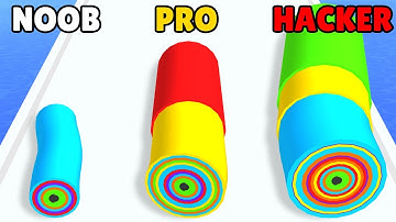 NOOB vs PRO vs HACKER in Layer Runner! 01112022