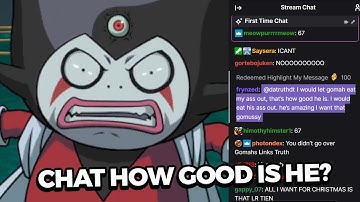 TWITCH CHAT REACTS TO BEST UNIT IN THE GAME LR GIANT GOMAH!!! (DBZ: Dokkan Battle)
