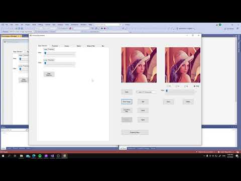 Image Process Project with CSharp Winforms