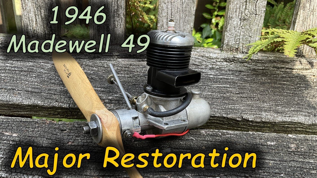 1946 Madewell 49 - Spark Ignition Engine Restoration - Pt1: Dismantle, Clean & Assess