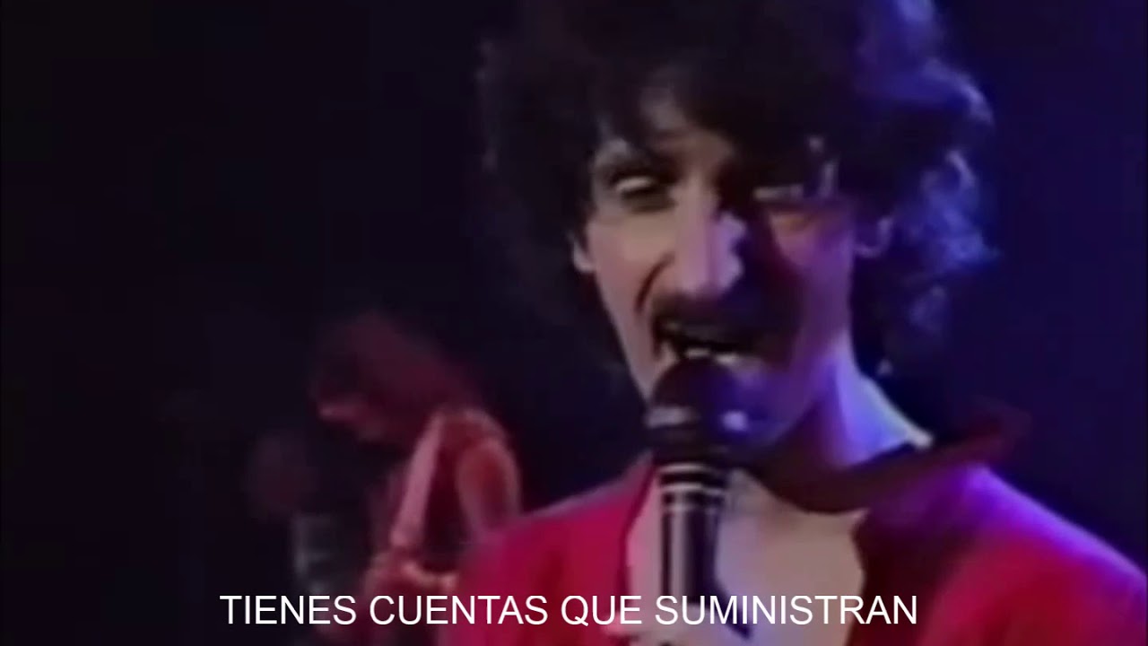 Frank zappa Cocaine decisions subtitulada al español