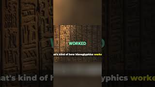 Cuneiform &amp; Hieroglyphics: Ancient Writing Revealed! #shorts