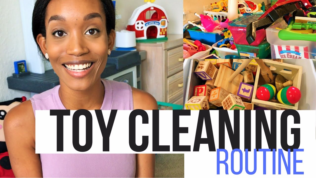 SPEED CLEANING MY KIDS TOYS!! [VINEGAR +ESSENTIAL OILS] YouTube