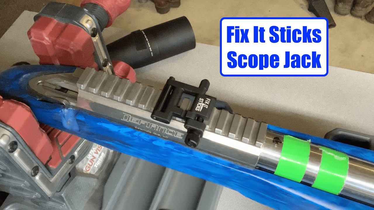 Fix It Sticks Scope Jack Scope Leveler - YouTube