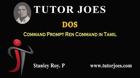 ren in msdos in tamil