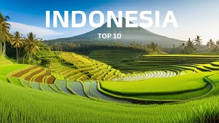 Top 10 Best Places to Visit in Indonesia  Travel Video