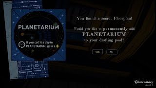 Blue Prince Planetarium FLOORPLAN!!!