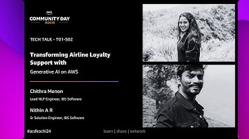 ACDKOCHI24 | T01-S02: Transforming Airline Loyalty Support with Generative AI on AWS