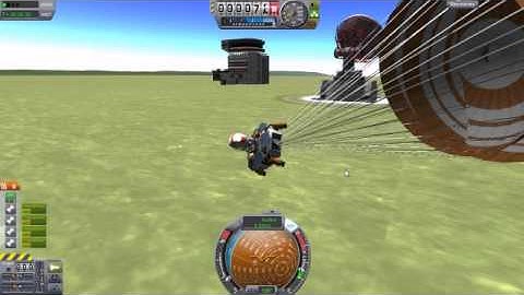 Test Video #1: Flying By The Seat Of My Pants! (Kerbal Space Program)