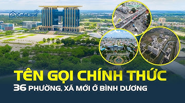 Bình Dương chính thức “CHỐT” tên gọi, trụ sở các XÃ, PHƯỜNG sau sáp nhập | CafeLand